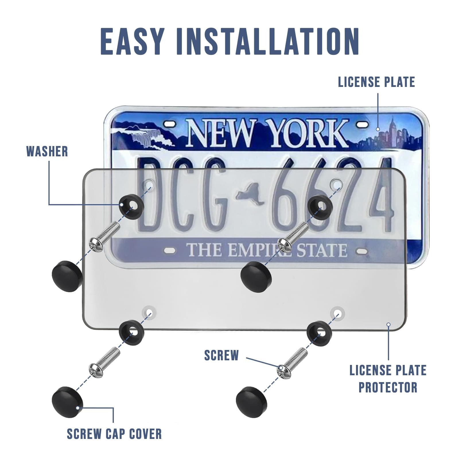 License Plate Frame option 13
